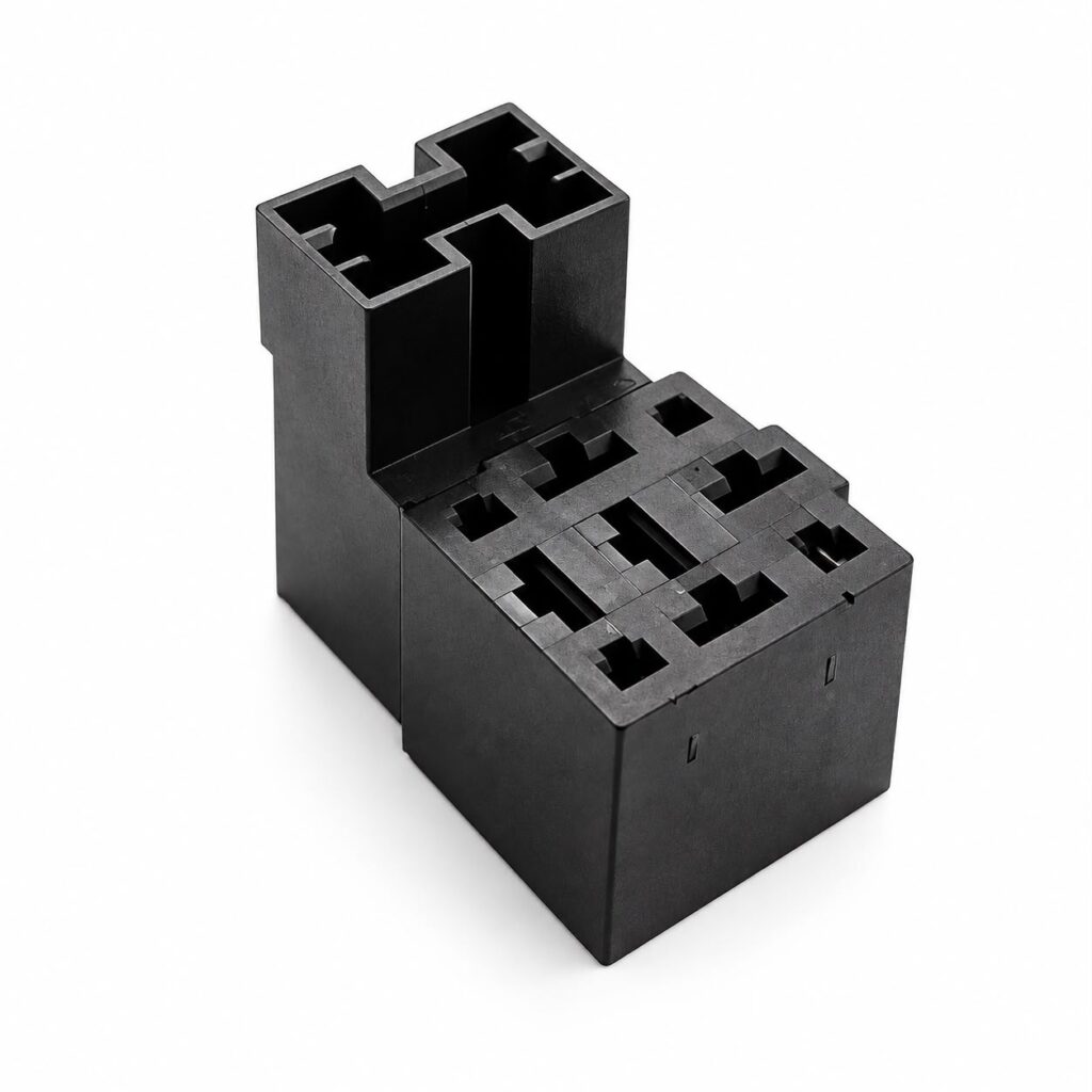CONECTOR BOTINHA 7 VIAS FÊMEA BASE PARA RELÉ E PORTA FUSÍVEL