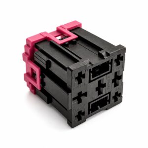 CONECTOR 9 VIAS FEMEA BASE PORTA RELÉ