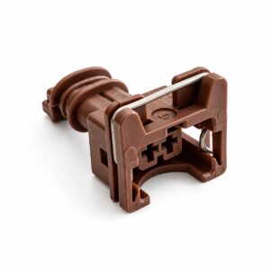 CONECTOR 2 VIAS FEMEA BULLDOG MARROM
