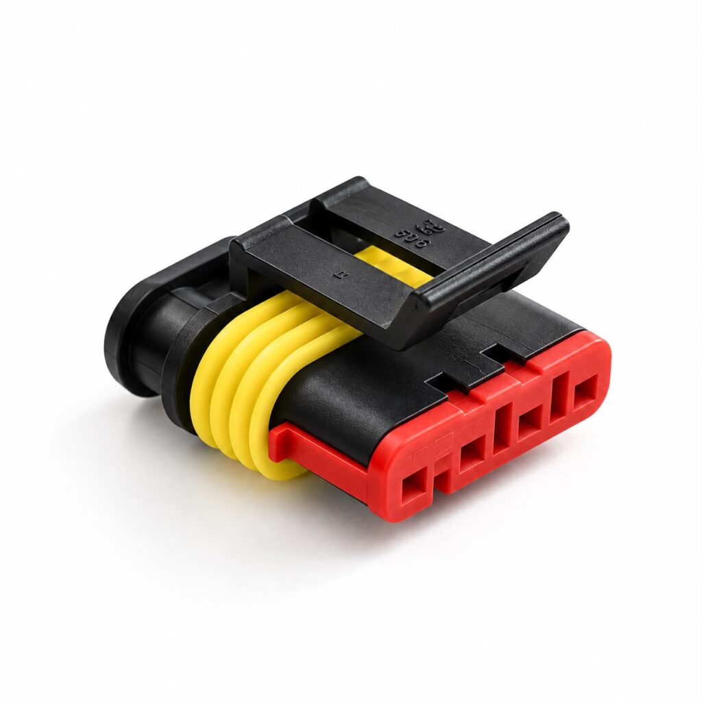 CONECTOR 4 VIAS FÊMEA SUPERSEAL