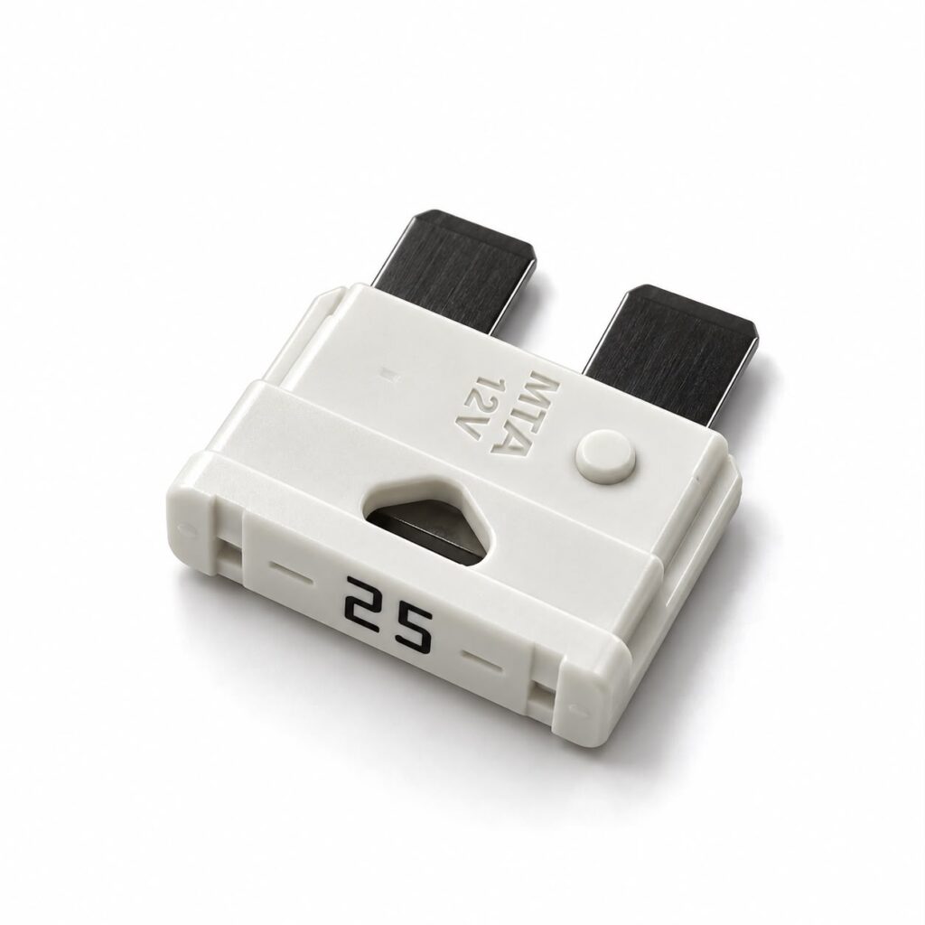 FUSÍVEL UNIVAL 25A BRANCO MTA