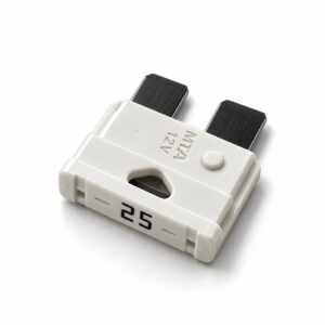 FUSÍVEL UNIVAL 25A BRANCO MTA