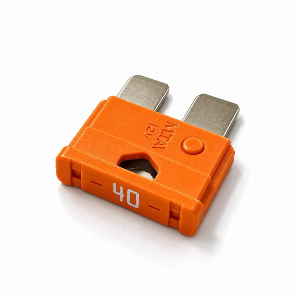 FUSÍVEL UNIVAL 40A LARANJA MTA