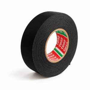 FITA ISOLANTE TECIDO PRETA 19MM X 25M ALTA TEMPERATURA 150° TESA