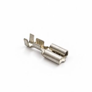 TERMINAL FEMEA FASTON ENCAIXE 6,3MM COM TRAVA ESTANHADO