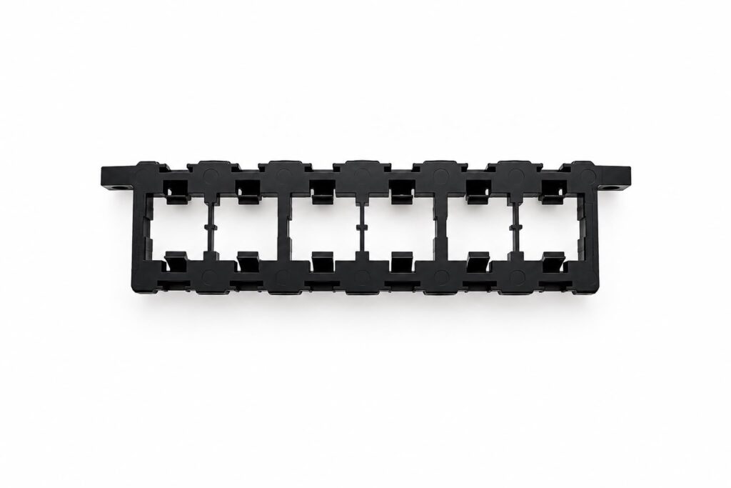 SUPORTE RÉGUA 6 VIAS PARA PORTA RELÉS E PORTA FUSÍVEL