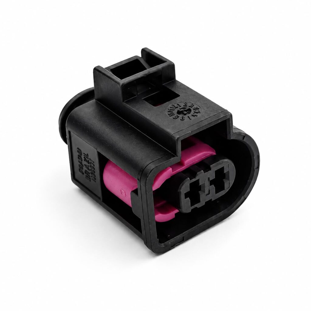 CONECTOR 2 VIAS FEMEA 2,8MM