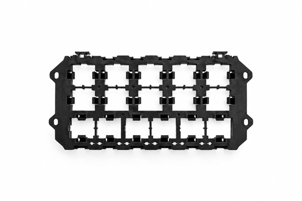 SUPORTE RÉGUA 16 VIAS PARA PORTA RELÉS E PORTA FUSÍVEL
